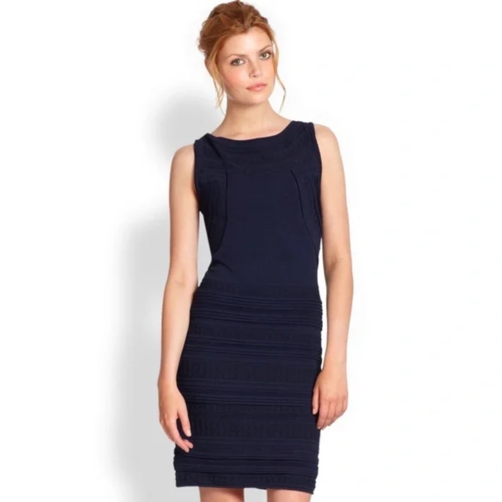 Marchesa Voyage Drop Stitch Dress